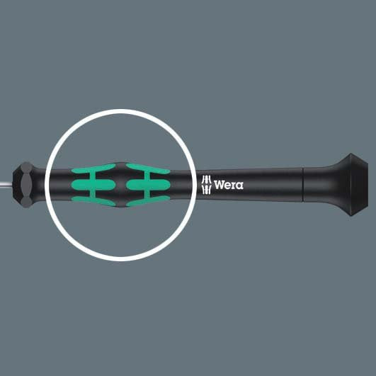 Wera - Schlitz-Schraubendreher Elektron. Schraubendreher 118014 0,80x4,0x80mm