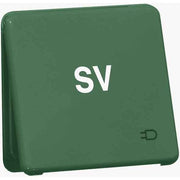 Peha - Schalter-/Steckdosenkombination Steckdose D80.6611KGLK GRÜN SV