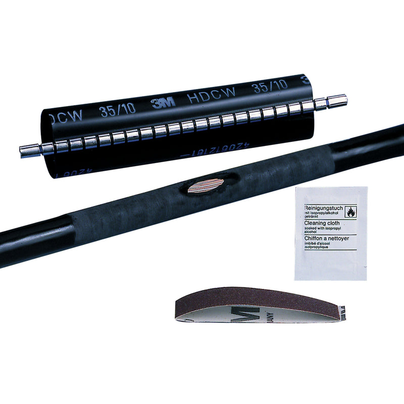 3M - Schrumpfschlauch Warmschrumpf-Rep.mansch. HDCW 110/30-250 110/30 mm, 250 mm − 5 Stück