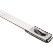 HellermannTyton - Kabelbinder MBT5SS 4,6x127 edelstahl − 100 Stück