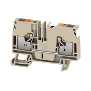 Weidmüller - Durchgangs-Reihenklemme Klemme A2C 6 DL PUSH IN, 6 mm² − 50 Stück