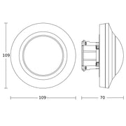 Steinel - Bussystem-Bewegungsmelder IR-Präsenzmelder PD IR 4360-8 #086213 UP
