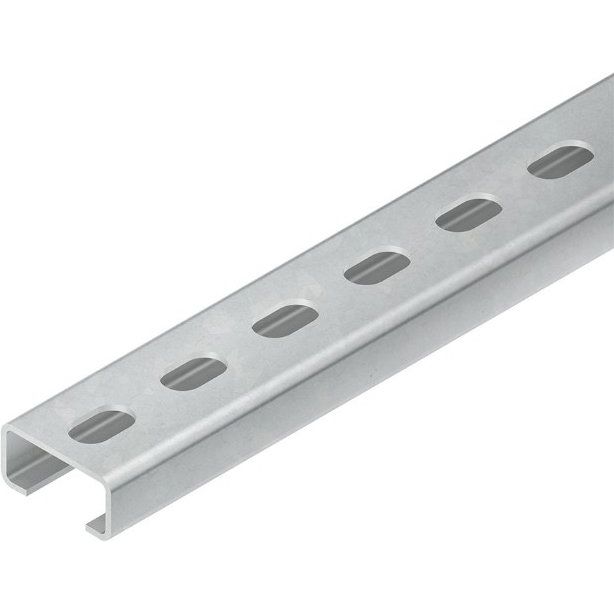 Niedax - Stiel/Profilschiene Ankerschiene 2970/3 E3L − 3 Meter