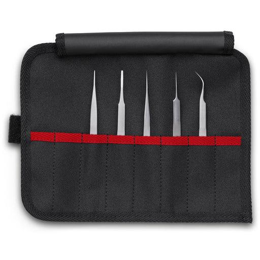 Knipex - Werkzeugset Präzisionspinzetten 92 00 02 -Set 5-teilig