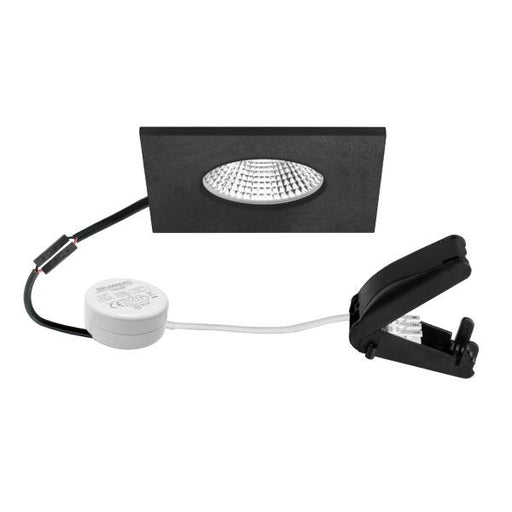 Brumberg Leuchten - Downlight/Strahler/Flutlicht LED-Einbaudownlight 230V 40481183AB 3000K, sw