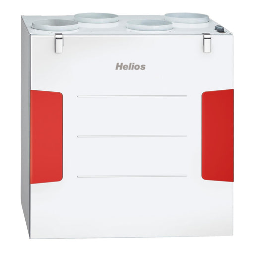 Helios Ventilatoren - Wohnungslüftungsgerät mit Wärmerückgewinnung Einfamilienhaus Lüftungsgerät links KWL 500 W ET L mit WRG EC-Motoren