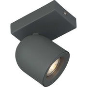 Böhmer - Downlight/Strahler/Flutlicht Deckenstrahler 42001 1xGU10 Struktur grau