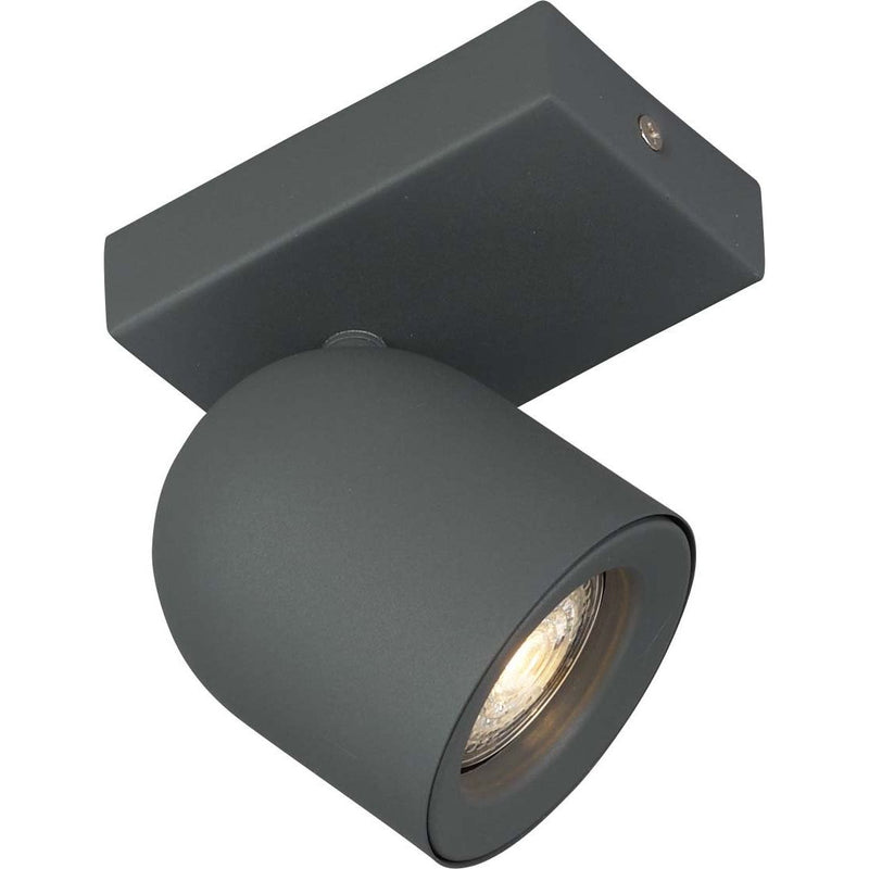 Böhmer - Downlight/Strahler/Flutlicht Deckenstrahler 42001 1xGU10 Struktur grau