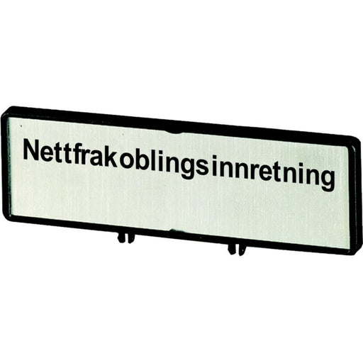 Eaton - Zubehör/Ersatzteile für Niederspannungs-Schalttechnik Träger mit Schild ZFSNT70-P3 T5 T5B P3 88x27mm