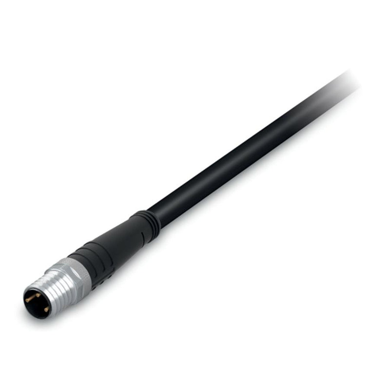 WAGO - Konfektioniertes Sensor-Aktor-Kabel Sensor-/Aktorleitung M8St. 756-5111/030-050 axial,3-polig − 1 Stück