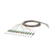 Metz Connect - LWL-Pigtail Pigtail ST-PC OM3 150M1AO0020E 12Frb,2m − 12 Stück