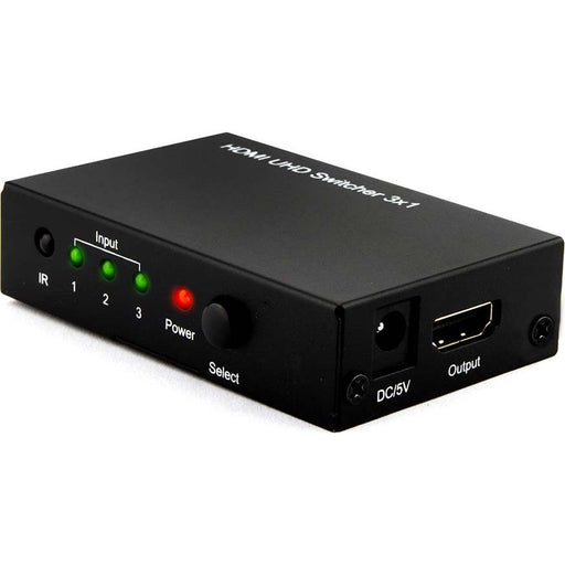 E+P Elektrik - Endgeräteumschalter HDMI-Umschalter UHD 31 3-fach