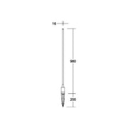 Brumberg Leuchten - Wegeleuchte LED-Erdspieß 60022103 3000K, graphit