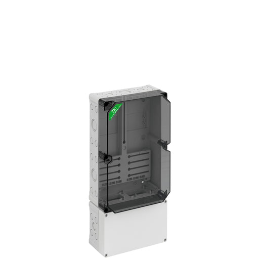 Spelsberg - Zähler-Leergehäuse Zählergehäuse ZKi 100-f IP 65 m. tr. Deckel