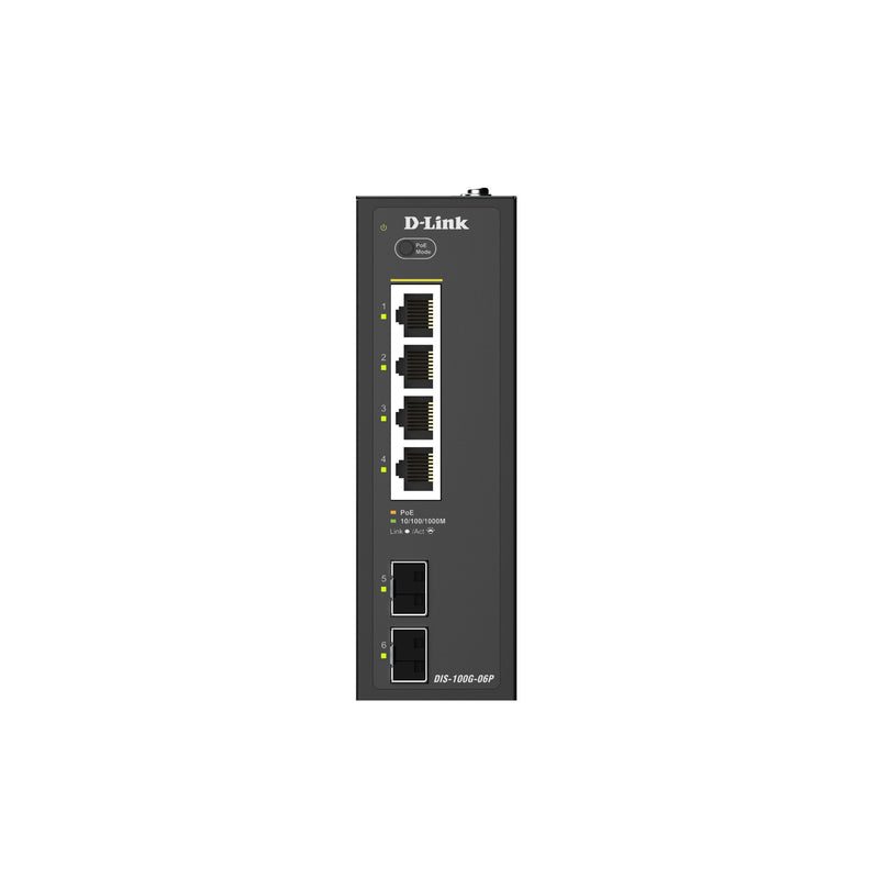 DLink - Netzwerk Switch 6-Port Gigabit Switch DIS-100G-06P