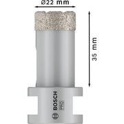 Bosch - Bohrer PRO Ceramic dry 2608587116 Trockenbohrkrone 22
