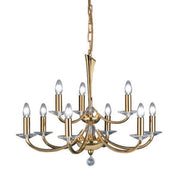 Brumberg Leuchten - Pendelleuchte Krone Bahia 00859019 9Lp., gold