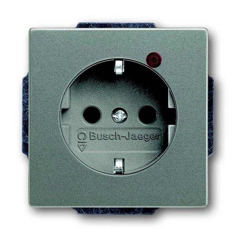 Busch-Jaeger - Steckdose Steckdosen-Einsatz 2310EUGL/VA-803-11 meteor/grm