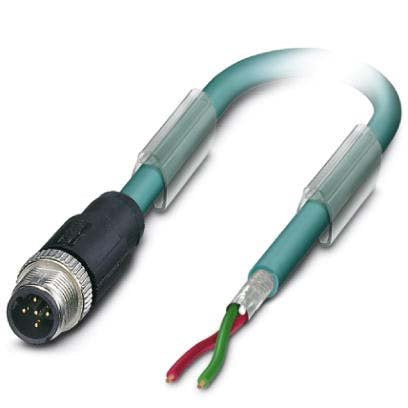 Phoenix Contact - Konfektioniertes Sensor-Aktor-Kabel Bussystem-Kabel SAC-2P-M12MS#1525500
