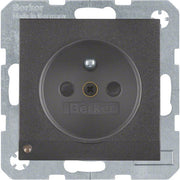 Berker - Steckdose anth/sa 6765101606 m.Schutzkontaktstift
