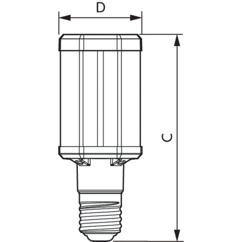Philips Lighting - LED-Lampe/Multi-LED LED-Lampe E40 TForce LED #63828300 4000K