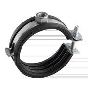 Erico - Zweiteiliger Bügel, rund Superfix 243 M8 SXE023 2123mm 1/2"Rohr,15DN − 100 Stück