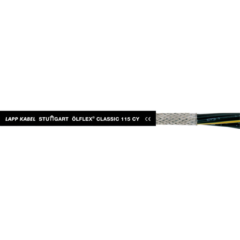 Lapp Kabel&Leitung - Energiekabel < 1 kV, für ortsveränderlichen Einsatz ÖLFLEX CLASSIC 115 CY 1136523 2X0,75 BK