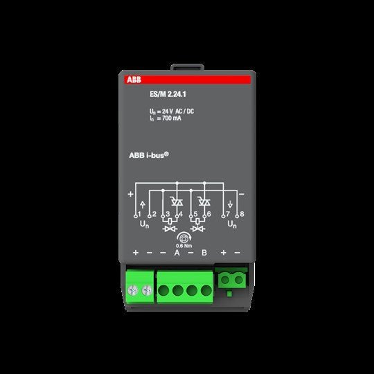 ABB Stotz S&J - Bussystem-Heizungsaktor Elek.Schaltaktormodul ES/M2.24.1 2fach 24V
