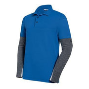 Uvex - Poloshirt 7438/blau S 8988209
