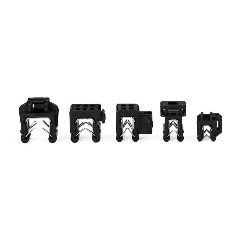 HellermannTyton - Kabelbinder Befestigungsbinder T50ROSEC5B-W schwarz − 500 Stück