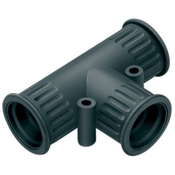 Flexa - Verbinder für Wellschläuche Schnellverschraubung RQT1xAD28,5/2xAD21,2 T-Verteiler sw − 10 Stück