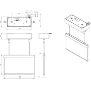 RP-Technik - Sicherheitsleuchte Rettungszeichenleuchte AMDC408WL EB 8h, WL, ws