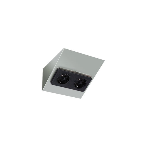 EVN Lichttechnik - Steckdose Möbelanbau-Steckdose 092 250 eds Doppel- 230V 16A