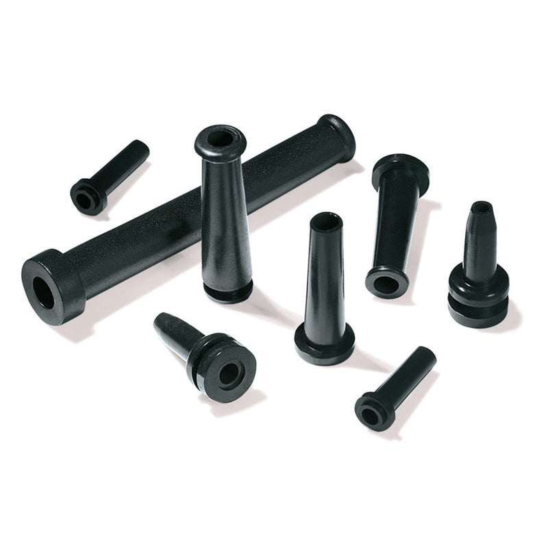HellermannTyton - Durchführungstülle Tülle HV 2206-PVC-BK − 500 Stück