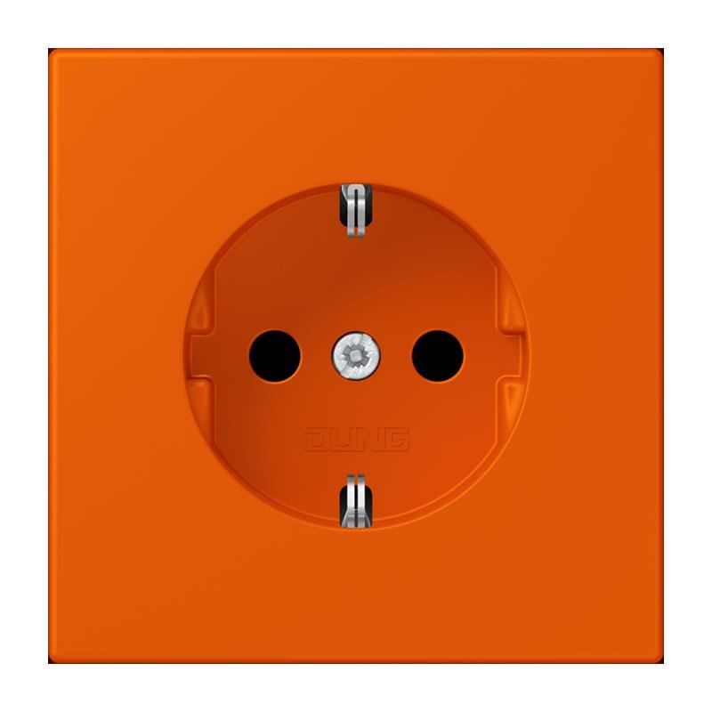 Jung - Steckdose SCHUKO Steckdose LC 1520 260 orange vif (4320S)
