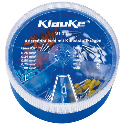 Klauke - Sortimentskasten für Anschluss- und Verbindungstechnik Streudose ST3B bestückt