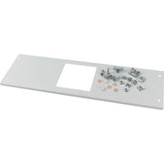 Eaton - Abdeckung/Blende/Beschriftungsleiste (Schaltschrank) Frontblende +Einbausatz 3p XMN330806C NZM3 horizontal grau