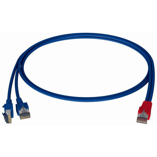 Homeway - Patchkabel Kupfer Y-Patchkabel HCAHNG-B2103-A005 LAN/LAN bl/bl 0,5m