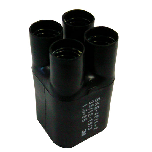3M - Aufteilkappe Warmschrumpf Aufteilkappe SKE 4F/5 4 x 120 - 400 mm² − 5 Stück