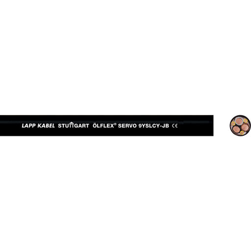Lapp Kabel&Leitung - Energiekabel >= 1 kV, für ortsveränderlichen Einsatz ÖLFLEX SERVO 9YSLCY-JB 0037023 3X50+3G10 BK