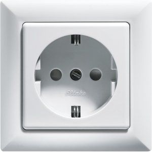 Eltako - Steckdose Schutzkontakt-Steckdose DSS+SDO55-rw rws mit Oberteil