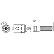 Weidmüller - LWL-Steckverbinder LWL SC Set Singlemode IE-PS-V01M-2SC-SM-BP 2SC Simplex SM