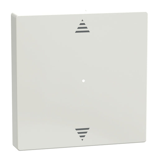 Merten - Abdeckung/Bedienelement für Installationsschalterprogramme Wippe pws/gl MEG5215-0319 1f,Pfeile,Syst.M