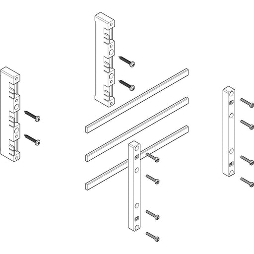 ABN - Verteilerfeld für Installationsverteiler Sammelschienen-Modul MFSC12613 flach 1FB/2RE