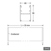 LTS Licht&Leuchten - Lichtleiste Lichtmodul STRL610.840.1405D.ws