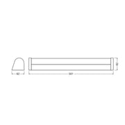 Ledvance - Decken-/Wandleuchte LED-Leuchte 60cm LN MR #4099854401794 840