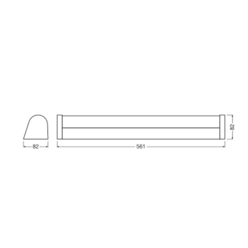 Ledvance - Decken-/Wandleuchte LED-Leuchte 60cm LN MR #4099854401794 840