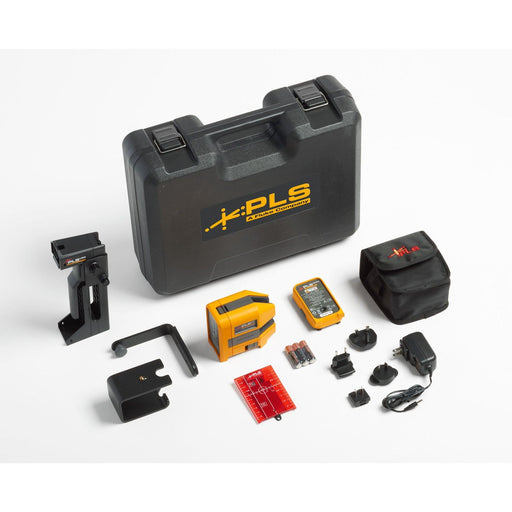 Fluke - Messlaser Lasernivelliergerät-System PLS 6R RBP KIT Kreuzlinien/Punkt,gn
