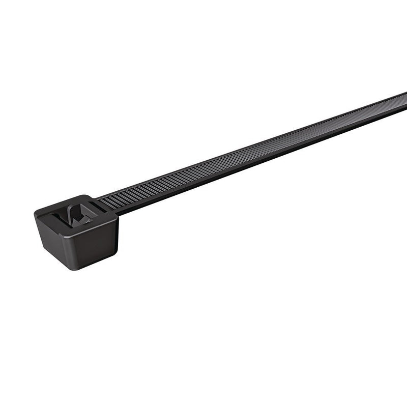 HellermannTyton - Kabelbinder T120M-PA66W-BK 460mmx7.6mm − 100 Stück