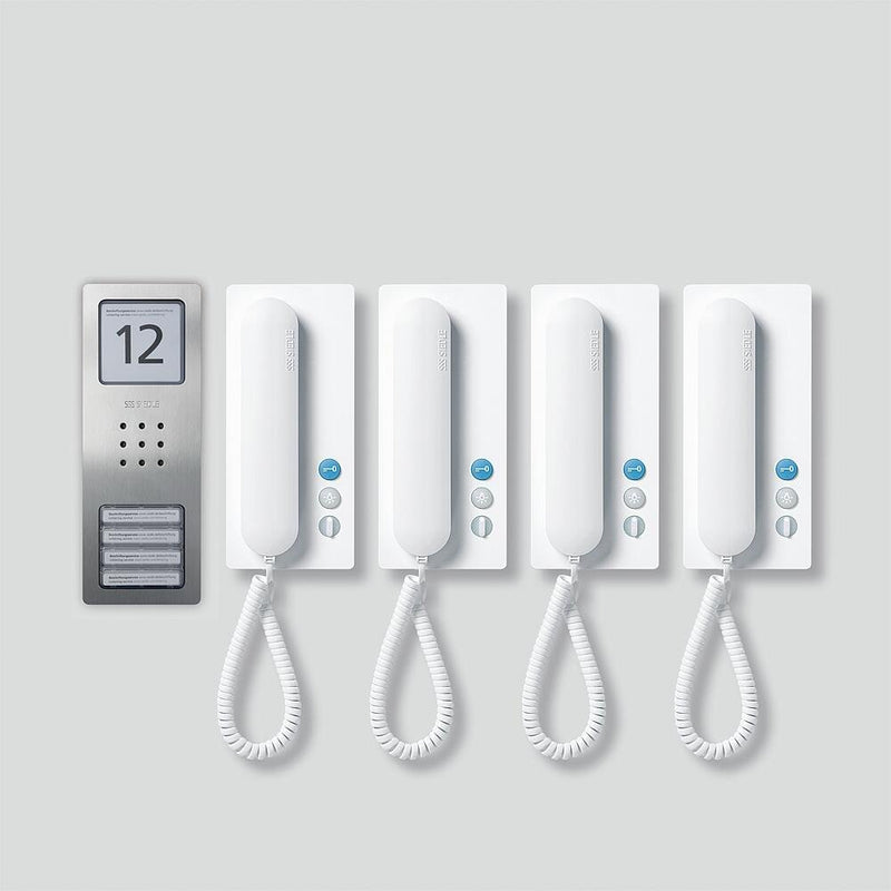 Siedle&Söhne - Türsprech-Set Audio-Set SET CA 812-4 E/W Siedle Compact